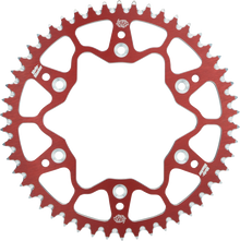 MOTO-MASTER 7075 Aluminum Rear Sprocket - 56 Tooth - Red - Honda 620032356