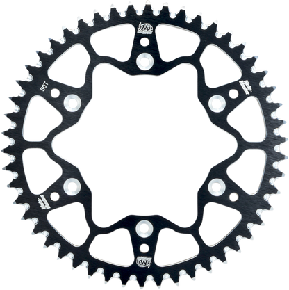 MOTO-MASTER 7075 Aluminum Rear Sprocket - 50 Tooth - Black 620072250