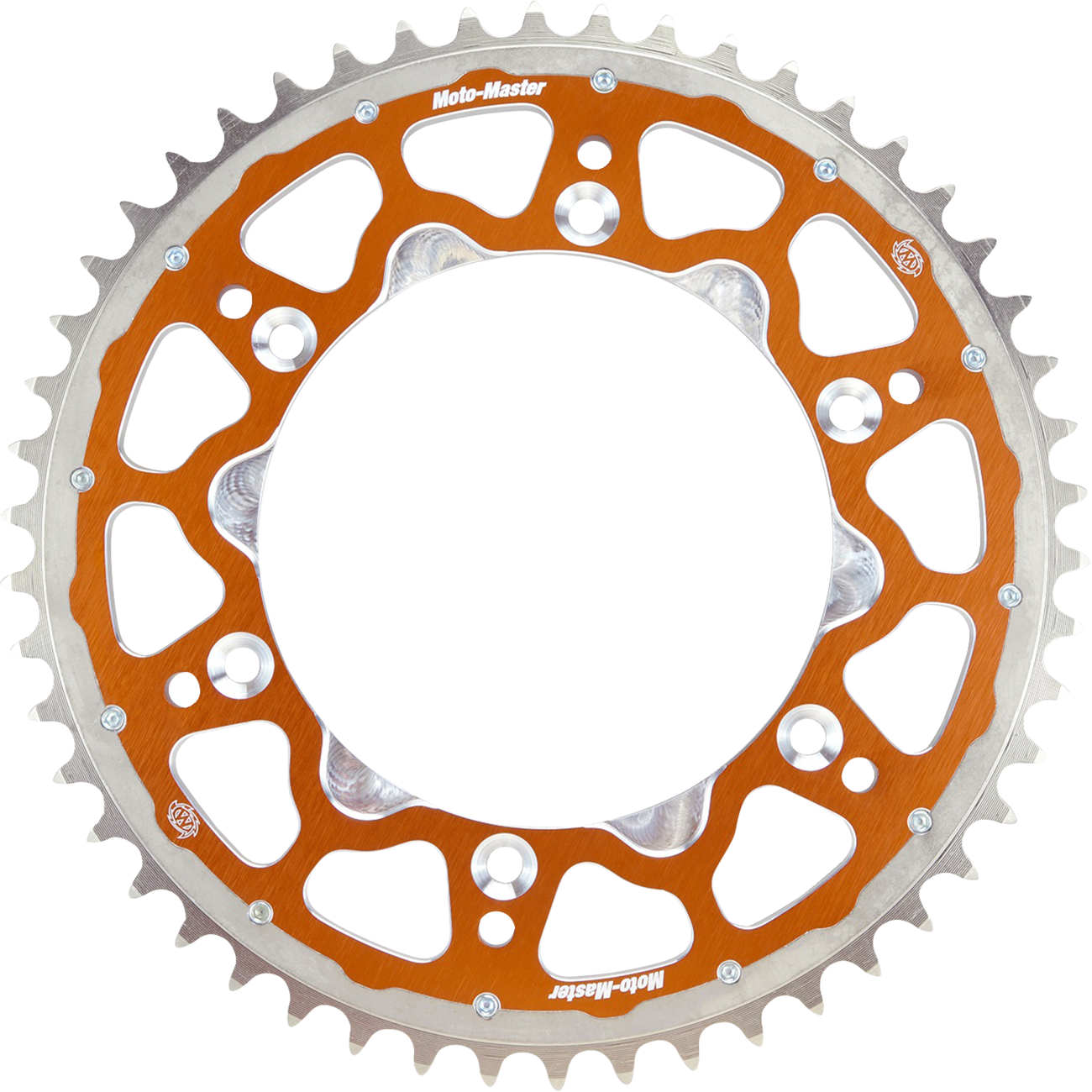 MOTO-MASTER Fusion Series Dual Ring Rear Sprocket - 46 Tooth - Orange - Gas Gas/Husqvarna/KTM 620083546