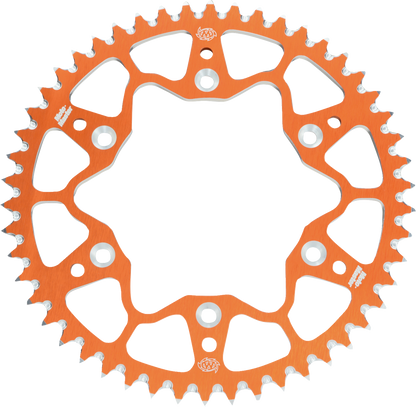 MOTO-MASTER 7075 Aluminum Rear Sprocket - 50 Tooth - Orange 620072550
