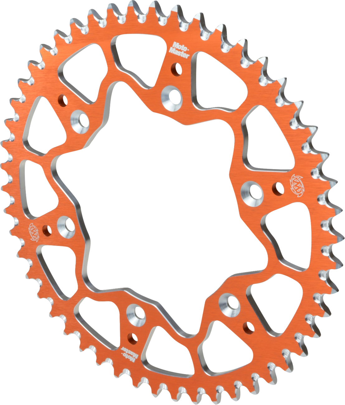 MOTO-MASTER 7075 Aluminum Rear Sprocket - 51 Tooth - Orange 620072551