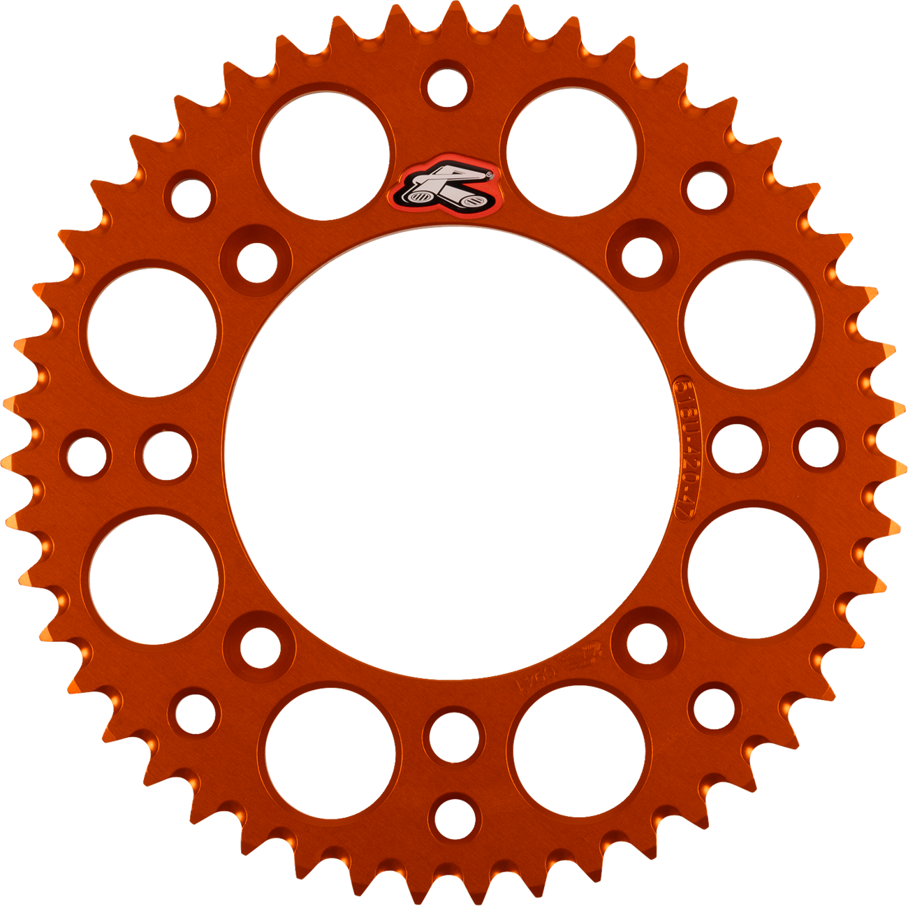 RENTHAL Rear Sprocket - Aluminum - 47 Tooth - Orange - KTM 518U-420-47GPOR