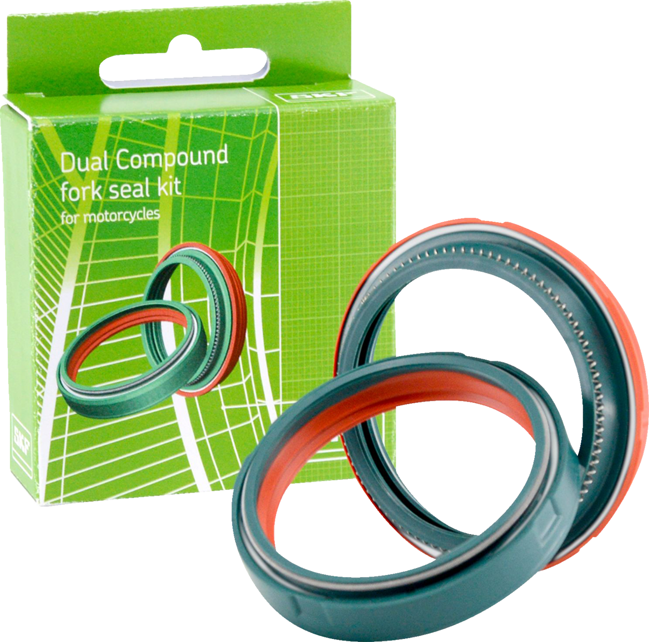 SKF Fork Seal Kit - 48 mm - Showa - Dual Compound DUAL-48S