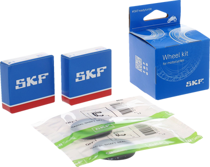SKF Wheel Bearings with Seals Kit - Rear - Suzuki RM85/Yamaha YZ 65/85 VKWB-R-15-A