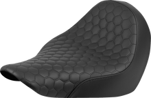 SADDLEMEN Renegade™ Solo Seat - Black - Honeycomb - FXLR/FLSB '18-'25 818-29-003