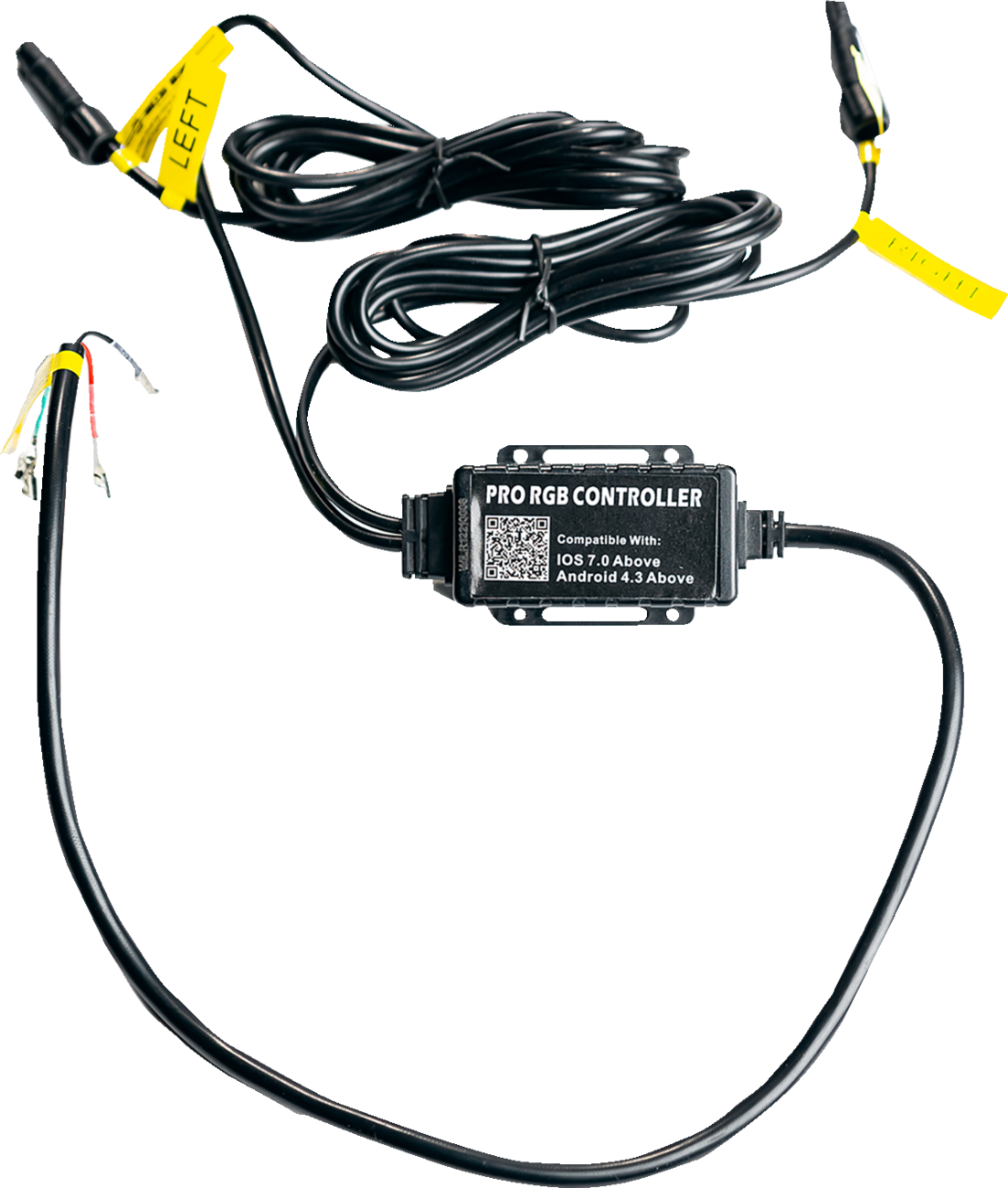 MOOSE OFFROAD Wire Harness - 4-Pin - Whip Light 45-400-PU