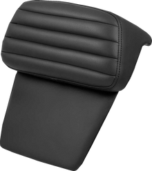 SADDLEMEN Chopped Tour Pak Backrest Pad - Tuck-n-Roll - FLH/FLT '14-'25 814-07-161