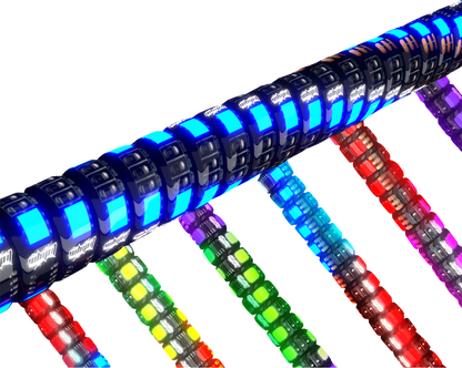 WHIPITLIGHTRODS SOL Deluxe 3' Whip Light Rod - Chasing - Bluetooth® - RGB SB-CHSBTR-131-V2