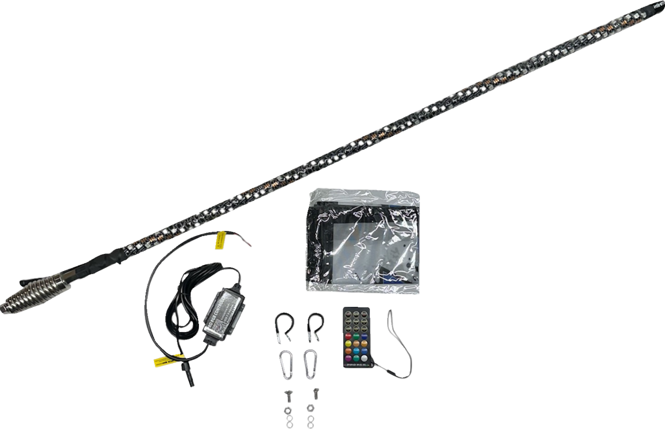 WHIPITLIGHTRODS SOL 5' Whip Light Rod - Bluetooth® - RGB SB-RGBBTR-151-V2