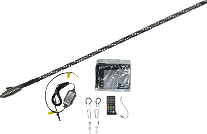 WHIPITLIGHTRODS SOL 5' Whip Light Rod - Bluetooth® - RGB SB-RGBBTR-151-V2