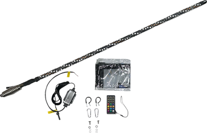 WHIPITLIGHTRODS SOL Deluxe 5' Whip Light Rod - Chasing - Bluetooth® - RGB SB-CHSBTR-151-V2