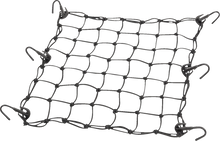 MOOSE OFFROAD Cargo Net - Adjustable - 15" x 15" - Black 50152-NM