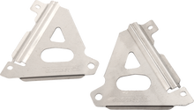 WORKS CONNECTION Radiator Brace Set - Silver - Kawasaki 18-301