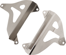 WORKS CONNECTION Radiator Brace Set - Silver - Yamaha 18-075