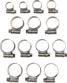 MOOSE OFFROAD Radiator Hose Clamp Kit - Honda CK HON-17