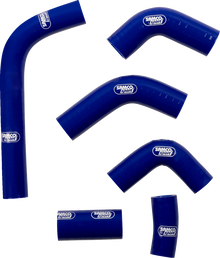 MOOSE OFFROAD OEM Fit Radiator Hose Kit - Blue - Kawasaki KAW-103-BU