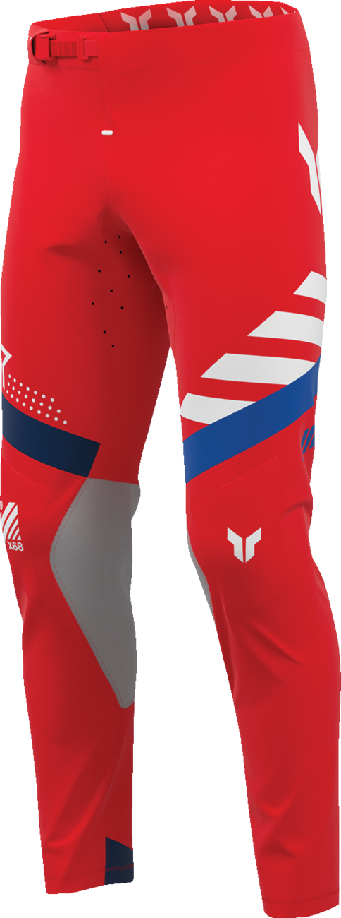 THOR Sportmode Synth Pants - Red - US 33 2901-12230