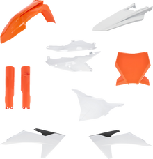 ACERBIS Full Body Kit - '24 OEM Orange/White/Black - KTM - SX/XC '23-'24 2986510275