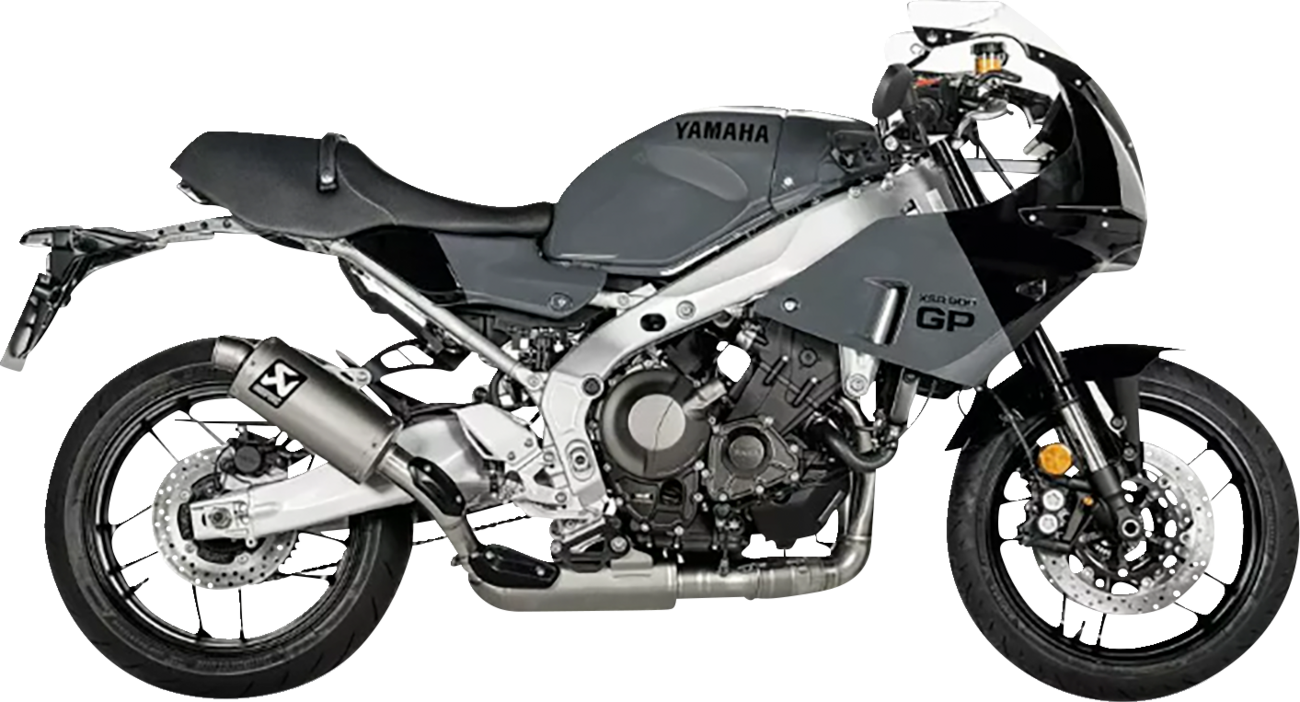 AKRAPOVIC Racing Line Exhaust System - Titanium - Yamaha XSR 900 S-Y9R16-HDT/2