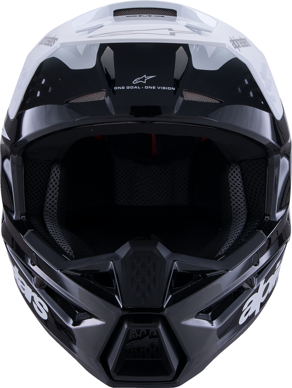 ALPINESTARS SM3 Helmet - Radium - Gloss Black/White/Gray - XS 8300826-1546-XS