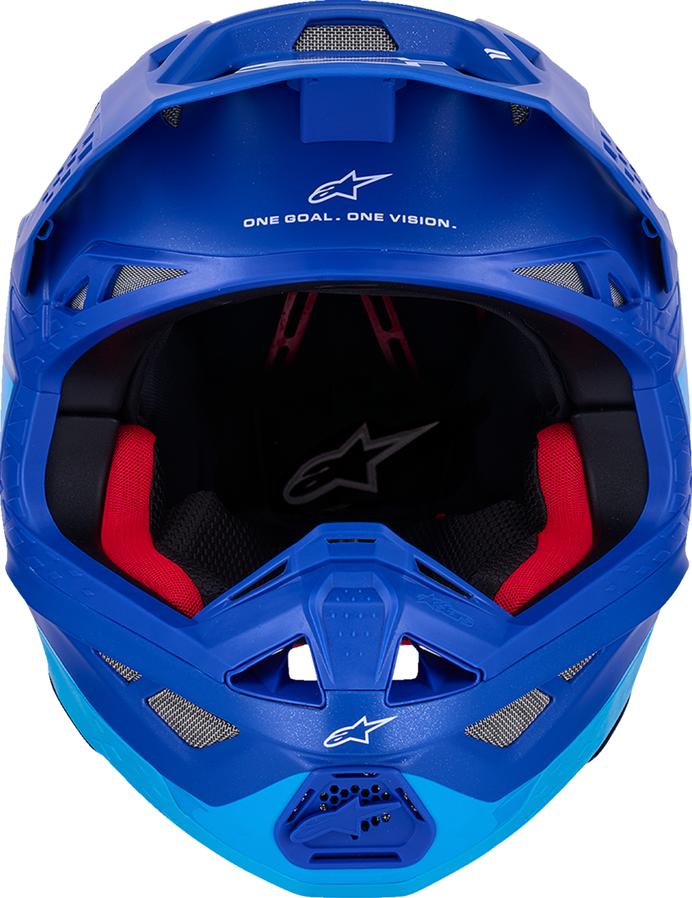 ALPINESTARS Supertech M10 Helmet - Flood - MIPS® - Blue/Black Carbon - Small 8301023-7282-S