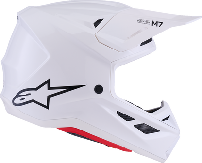ALPINESTARS SM7 Helmet - Solid - Gloss White - XS 8301426-2180-XS