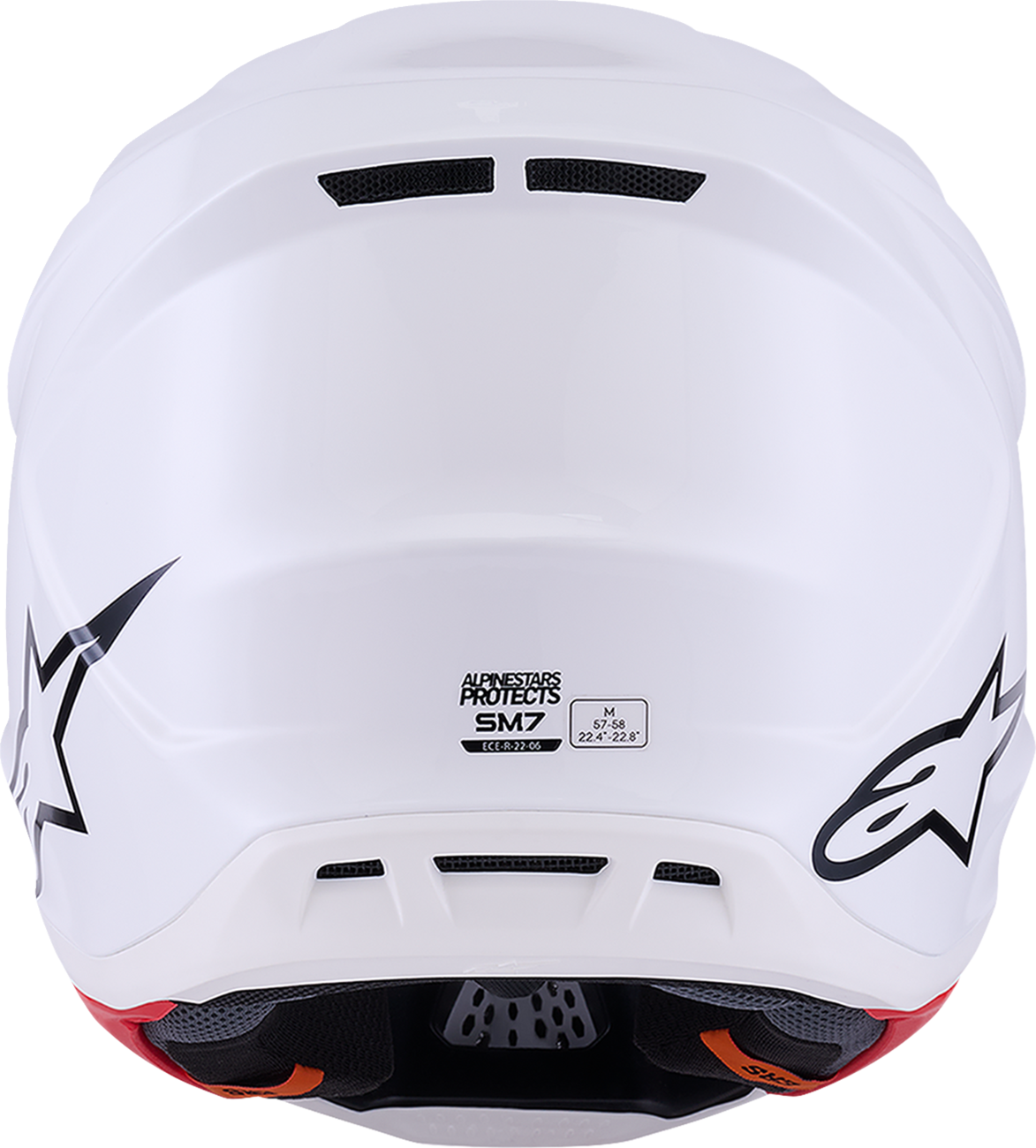 ALPINESTARS SM7 Helmet - Solid - Gloss White - XS 8301426-2180-XS
