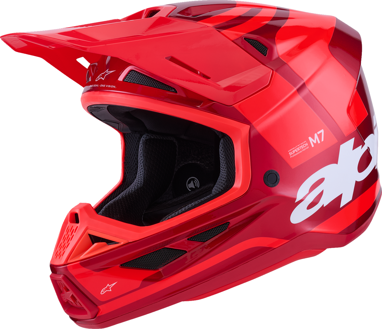 ALPINESTARS SM7 Helmet - Core - Gloss Red - XS 8301826-3127-XS