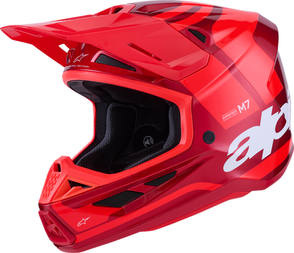 ALPINESTARS SM7 Helmet - Core - Gloss Red - Small 8301826-3127-S