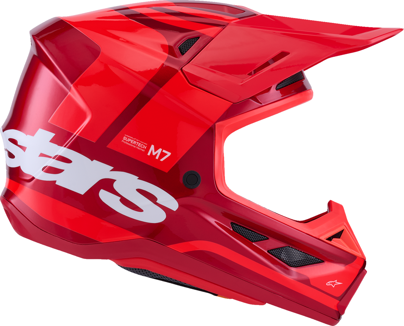 ALPINESTARS SM7 Helmet - Core - Gloss Red - XS 8301826-3127-XS