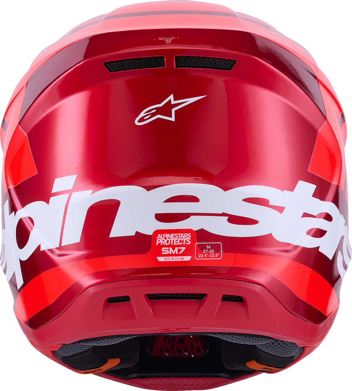 ALPINESTARS SM7 Helmet - Core - Gloss Red - XS 8301826-3127-XS