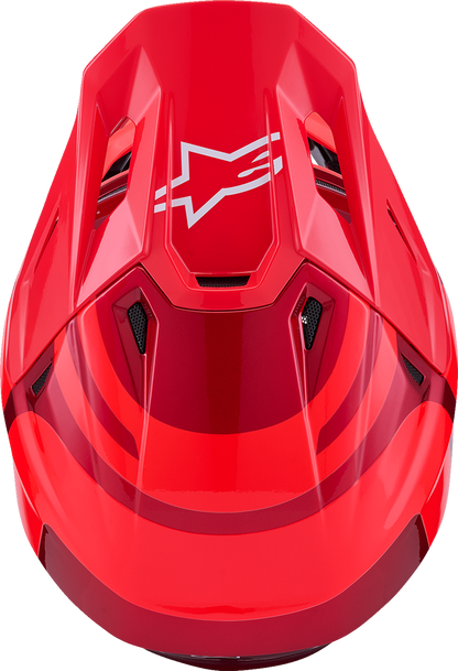 ALPINESTARS SM7 Helmet - Core - Gloss Red - 2XL 8301826-3127-XXL