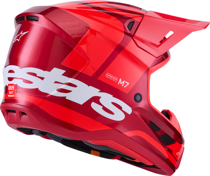 ALPINESTARS SM7 Helmet - Core - Gloss Red - XL 8301826-3127-XL