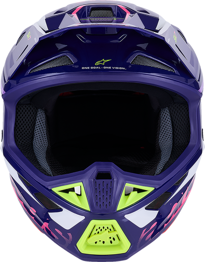 ALPINESTARS SM7 Helmet - Deed - Gloss Purple/Pink - Small 8302426-3142-S