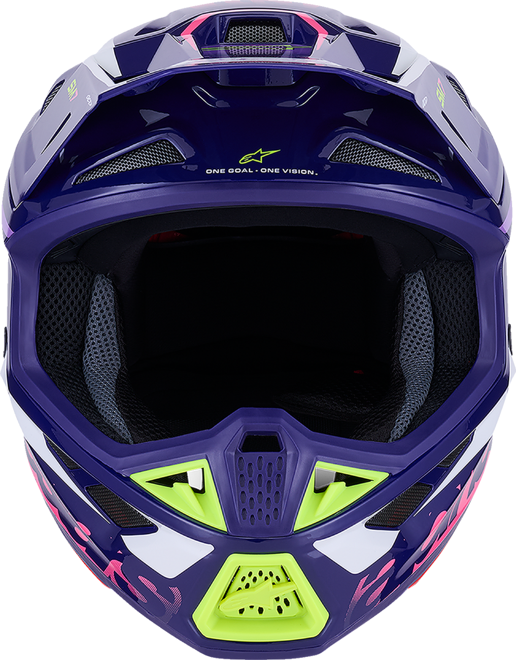 ALPINESTARS SM7 Helmet - Deed - Gloss Purple/Pink - Large 8302426-3142-L