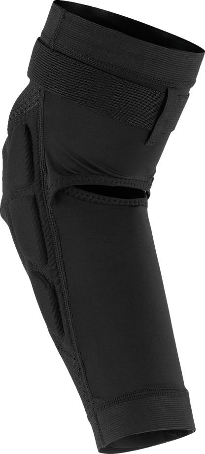 ALPINESTARS Youth Bionic Plasma Knee Guards - Black/White - 2XL 6540226-132-2X