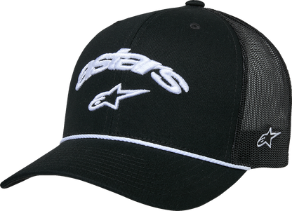 ALPINESTARS Agree Trucker Hat - Black/Black 1235-81460-1010-OS