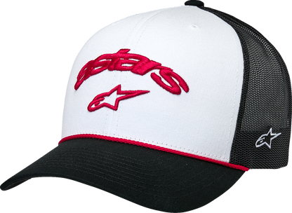 ALPINESTARS Agree Trucker Hat - White/Black 1235-81460-2010-OS