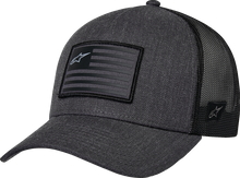 ALPINESTARS Flag Snapback Hat - Heather Charcoal/Black 1211-81013-1910-OS