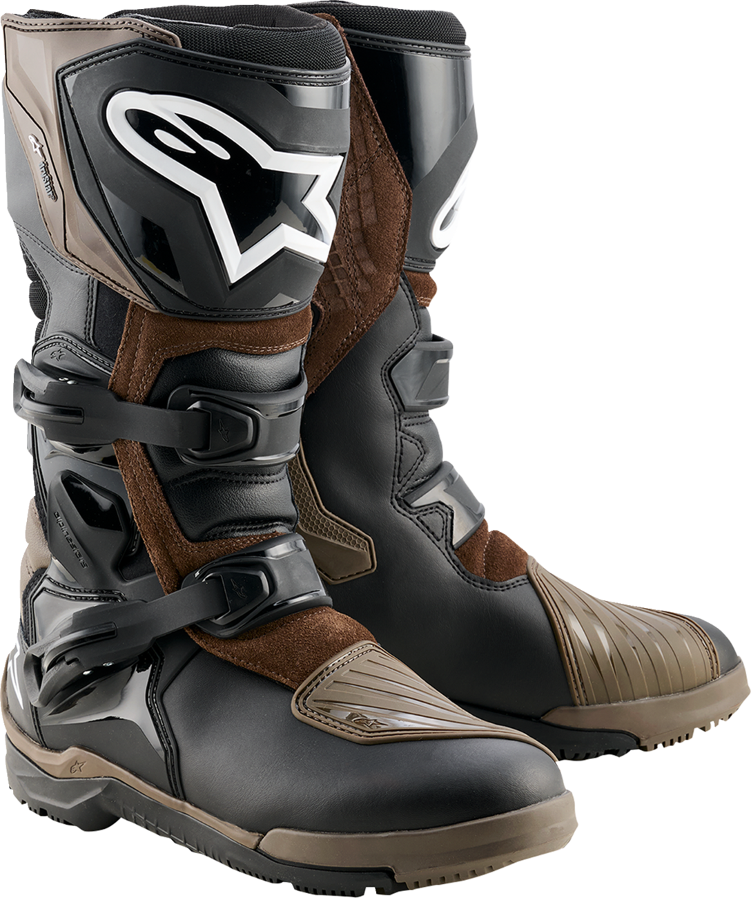 ALPINESTARS Corozal Adventure Drystar® Boots - Brown/Black - US 9 2040126-82-9