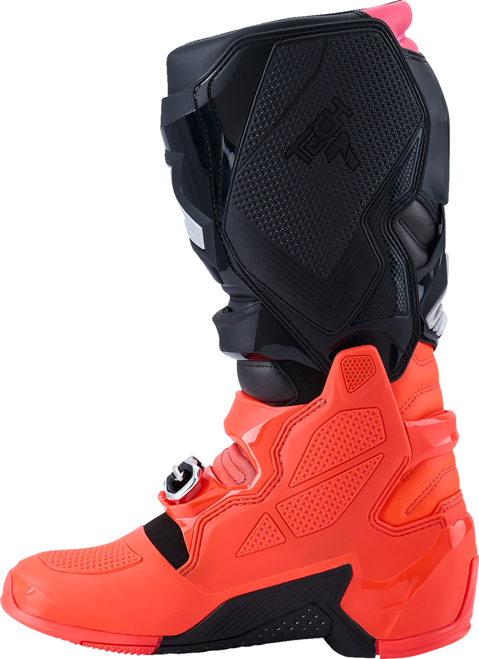 ALPINESTARS Tech 7 Boots - Black/Fluorescent Red/Fluorescent Pink - US 13 / EU 48 2012025-1576-13