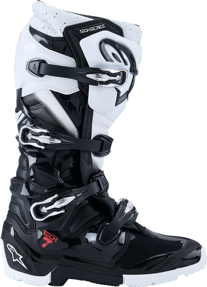 ALPINESTARS Tech 7 Enduro Boots - Black/White - US 5 2010426-12-5