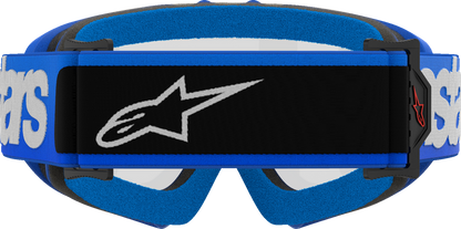ALPINESTARS GOGGLES Youth Vision Goggle - Blaze - Blue - Clear Lens 5140325-7189