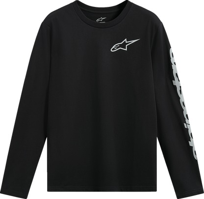 ALPINESTARS Trackside Long-Sleeve CSF T-Shirt - Black - XL 1235-74100-10-XL