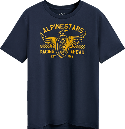 ALPINESTARS Heritage Patch CSF T-Shirt - Navy - 2XL 1235-72355-70-2X