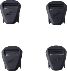 ALPINESTARS Strap Lock Set Replacement - Tech 7 - Black 25CCT25-10-TU