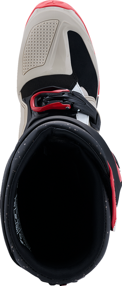 ALPINESTARS Tech 7 Enduro Boots - Black/Light Gray/Bright Red - US 8 2010426-1903-8
