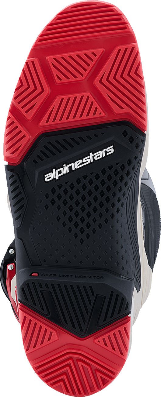 ALPINESTARS Tech 7 Enduro Boots - Black/Light Gray/Bright Red - US 10 2010426-1903-10