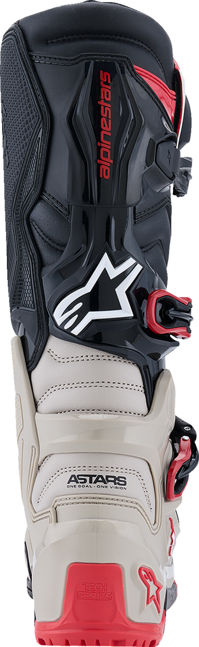 ALPINESTARS Tech 7 Enduro Boots - Black/Light Gray/Bright Red - US 11 2010426-1903-11