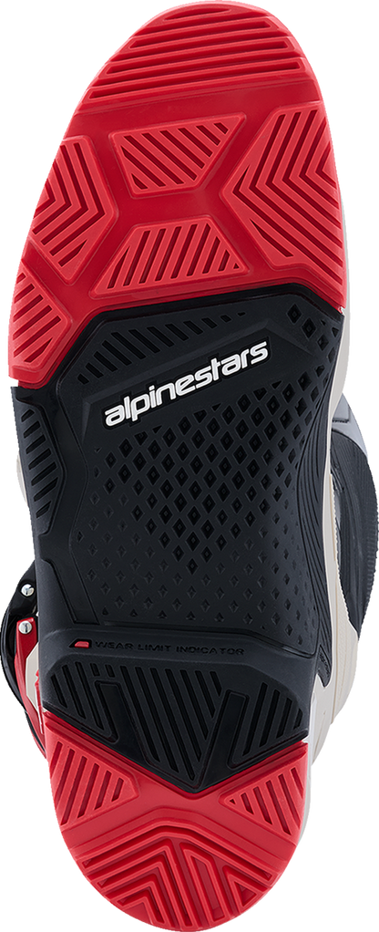 ALPINESTARS Tech 7 Enduro Boots - Black/Light Gray/Bright Red - US 13 2010426-1903-13